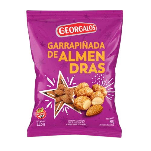 GEORGALOS GARRAPIÑADA DE ALMENDRAS 80G